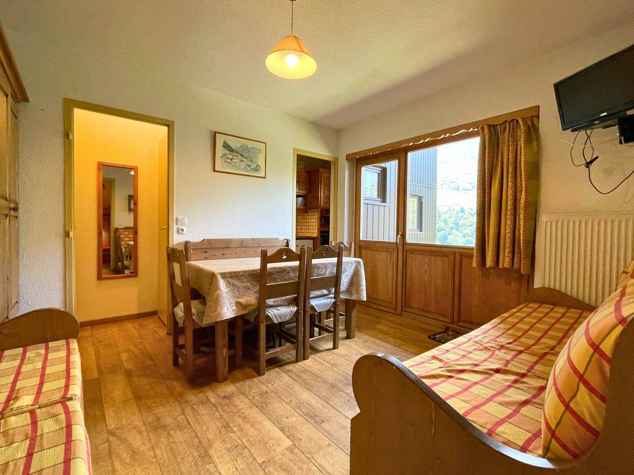 Ganze Wohnung, Klassische Wohnung 6 Pers, Les Menuires, Haustiere Erlaubt in Les Menuires, Saint-Martin-de-Belleville