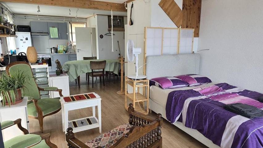 Gîte pour 4 personnes, avec Balcon et Terrasse ainsi que Vue sur le lac et Vue dans Grandvaux - 3