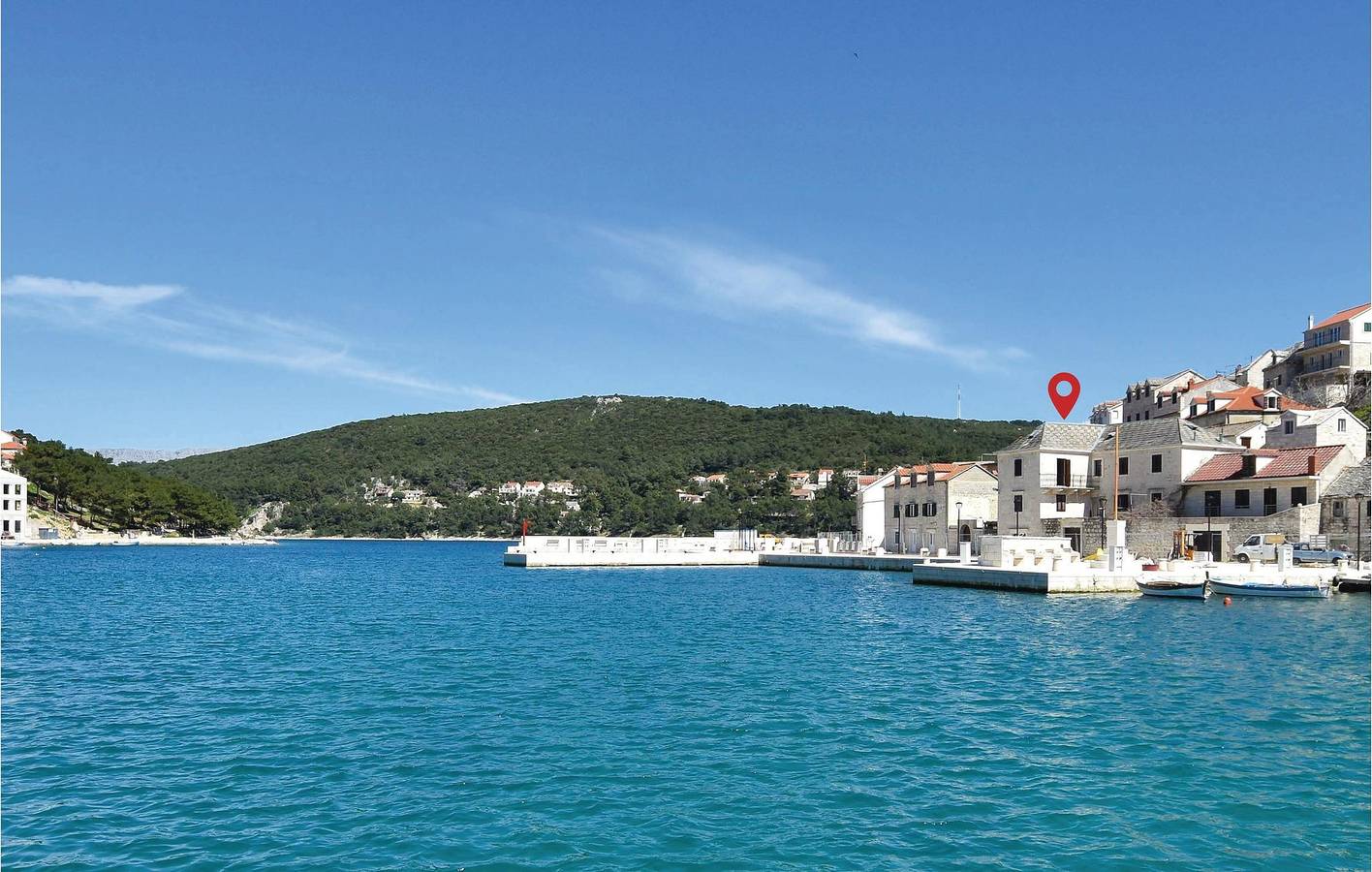 Ganze Ferienwohnung, Ferienwohnung für 4 Personen mit Terrasse in Pucisca, Brac