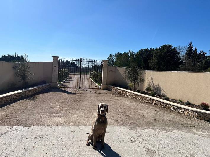 Location de vacances pour 4 personnes, avec vue ainsi que jardin et piscine à Saint-Andiol - 2