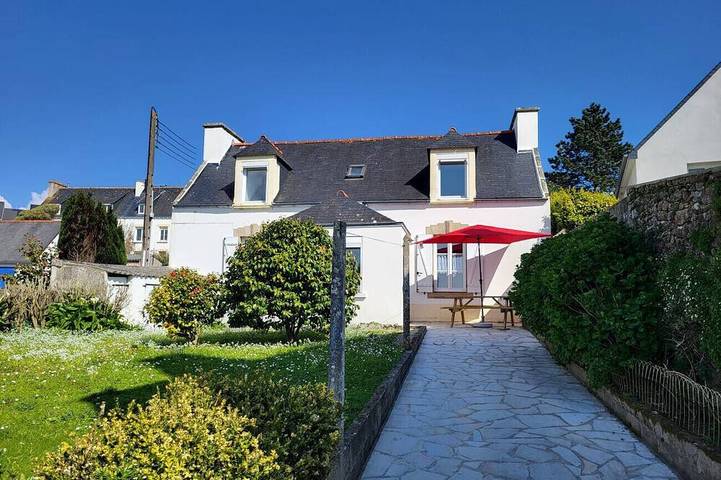 Maison de vacances pour 4 personnes, avec Jardin dans Port de Poulgoazec