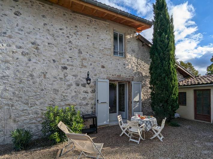 Gîte pour 2 personnes, avec Terrasse et Jardin