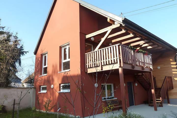 Gîte pour 3 personnes, avec Balcon et Jardin
