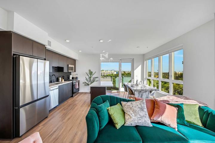 Gîte pour 5 personnes, avec balcon, adapté aux familles à Los Angeles - 3