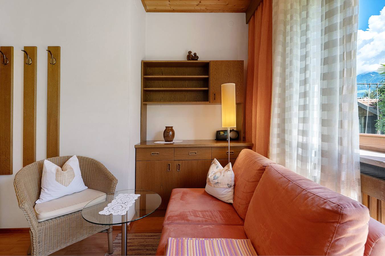 Appartamento intero, Appartamento 'Hofanger Vinschgau' con vista sulle montagne, terrazza privata e Wi-Fi in Lagundo, Gruppo Tessa