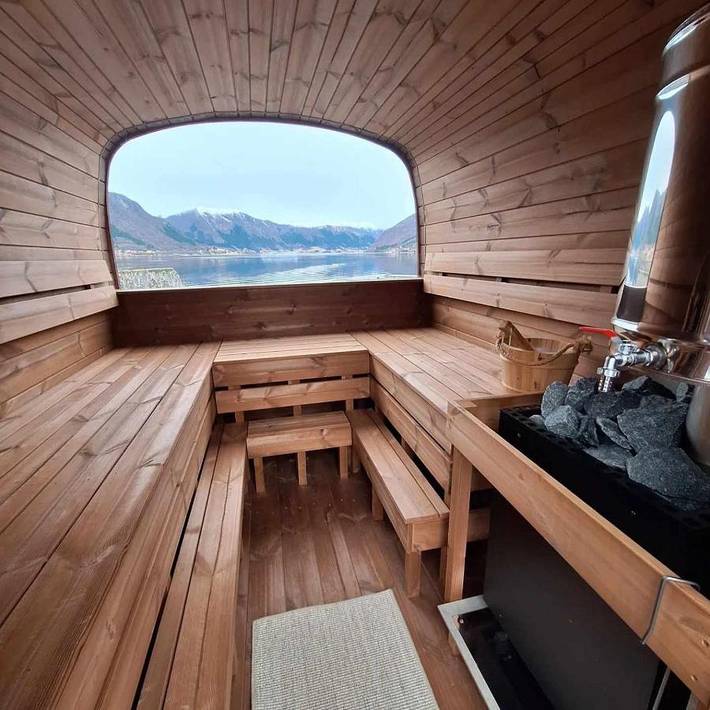 Ferienhaus für 7 Personen, mit Terrasse und Garten sowie Sauna und Ausblick in Vanylven - 2