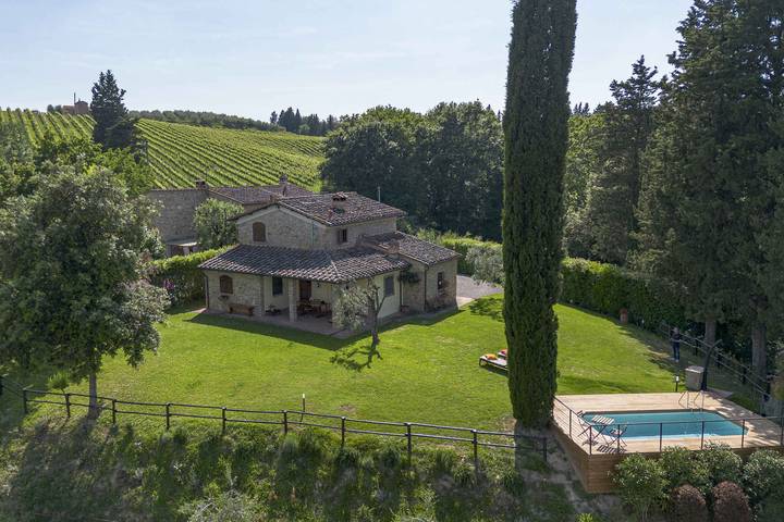 Location de vacances pour 6 personnes, avec jardin, animaux acceptés à Montaione - 2