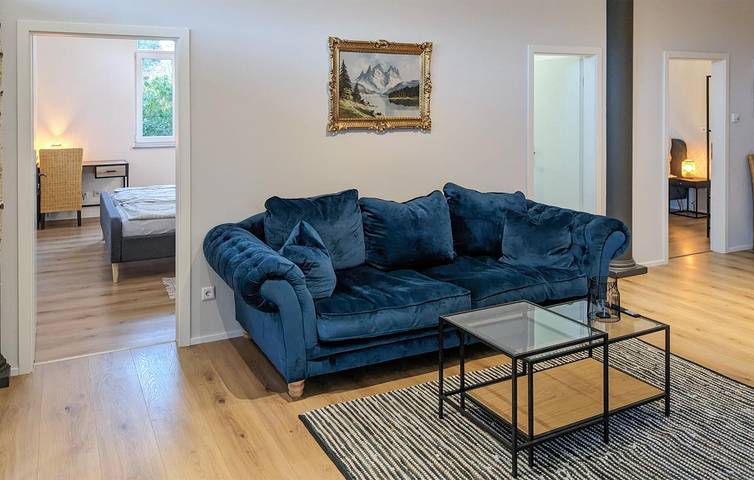 Ferienwohnung für 6 Personen, mit Terrasse und Garten