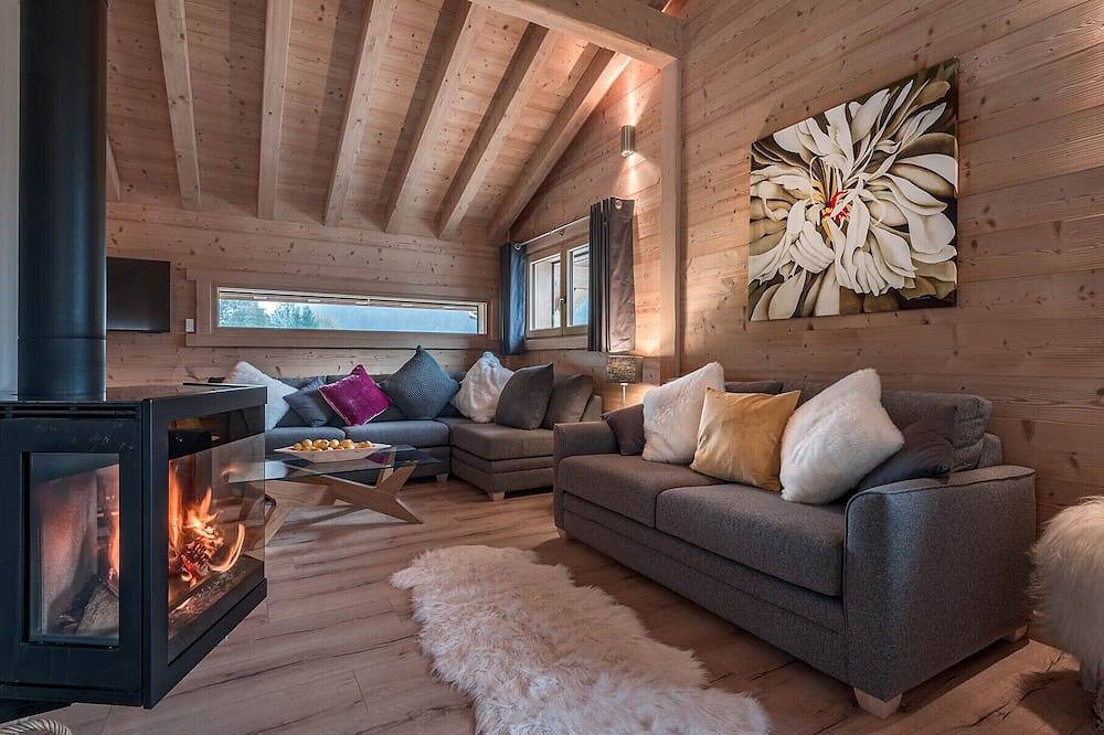Chalet Vorlaz is a luxury ski chalet with hot tub in Morzine, Les Portes du Soleil