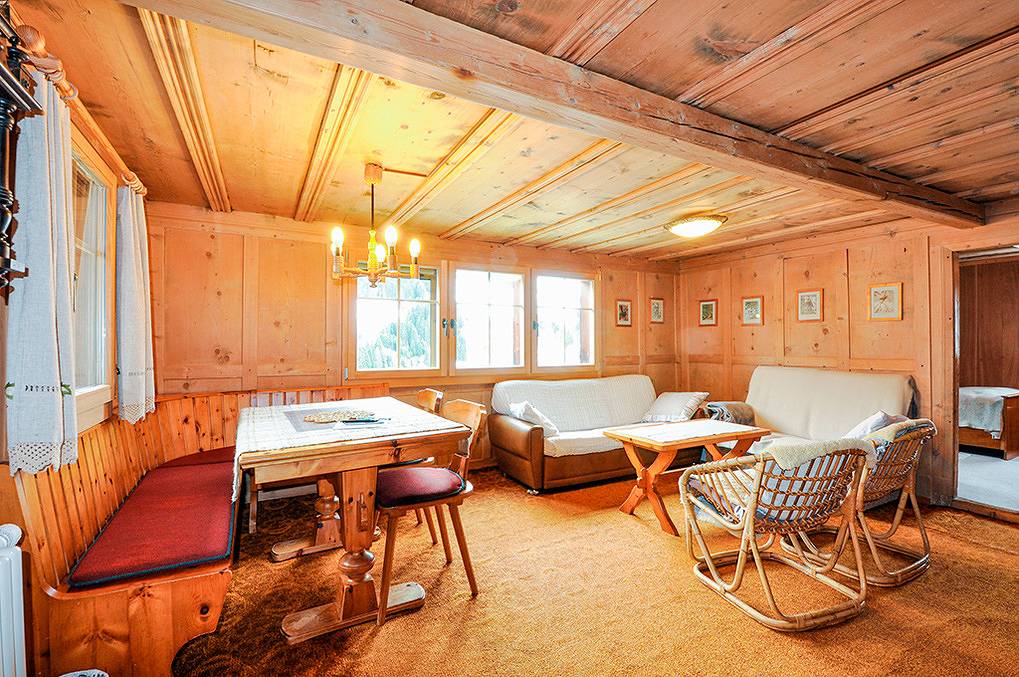 Casa de vacaciones para 6 personas con balcón in Tschamut, Tujetsch