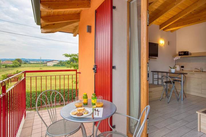 Landhaus für 4 Personen, mit Pool und Ausblick sowie Garten, mit Haustier am Gardasee - 3