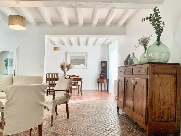 Location de vacances pour 4 personnes, avec jardin et vue à Thésée - 2