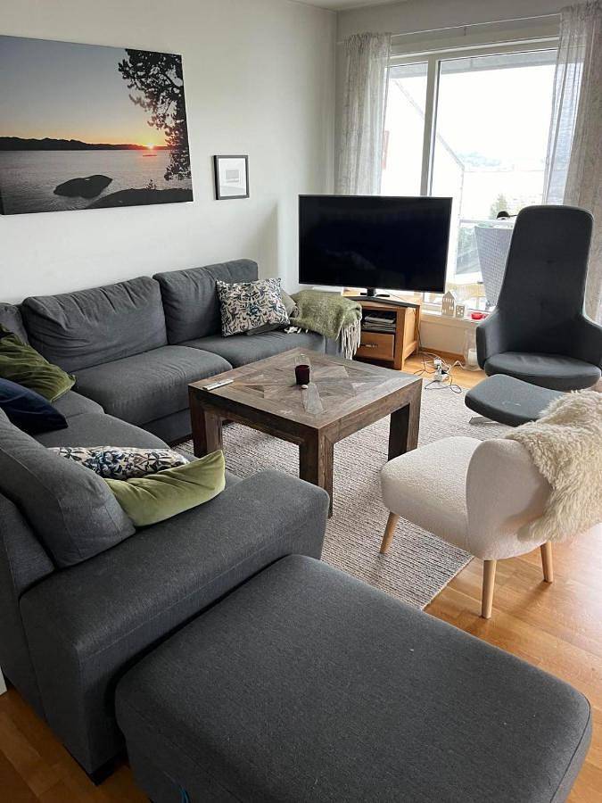 Ferienwohnung für 4 Personen, mit Balkon und Whirlpool sowie Terrasse und Garten in Stord - 3