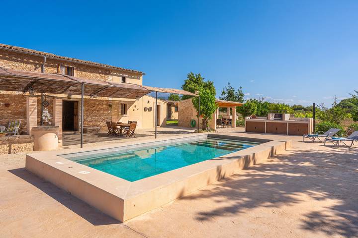 Finca für 6 Personen, mit Balkon und Garten in Binissalem