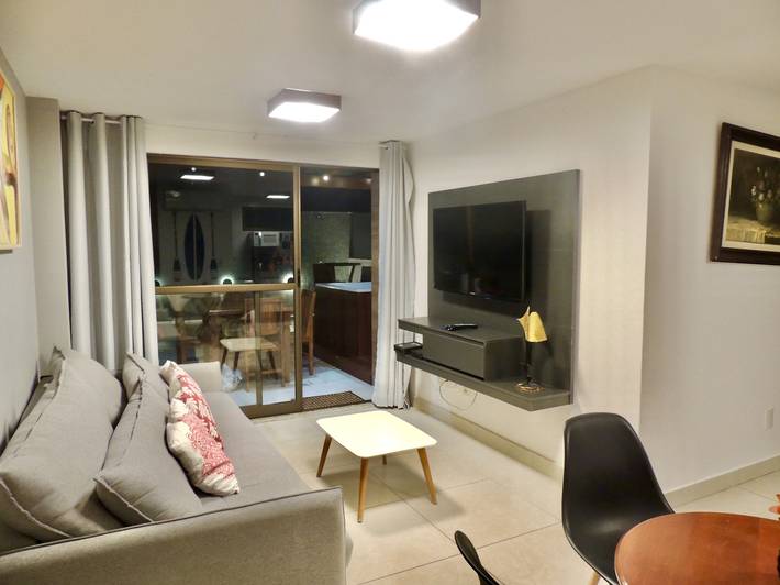 Ganze Wohnung, Ferienwohnung für 7 Personen mit Kinderpool in Cabo Branco, João Pessoa