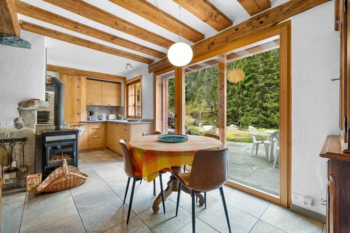 Ferienwohnung für 4 Personen, mit Garten in Nendaz
