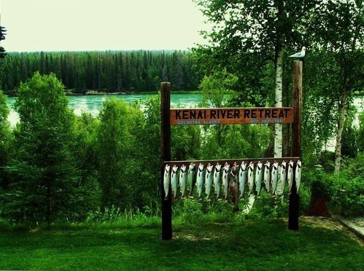 Holiday apartment for 2 people, with terrace and garden in Alaska