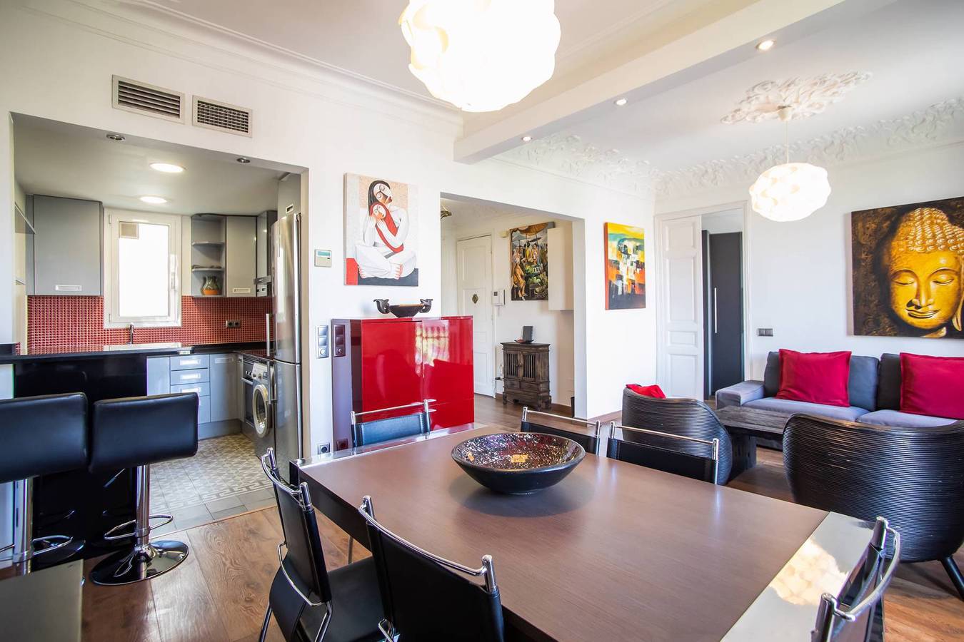 Entire apartment, 41Ari1045 - Fantastic and super spacious 3bed flat in Barcelona Centre, Barcelona