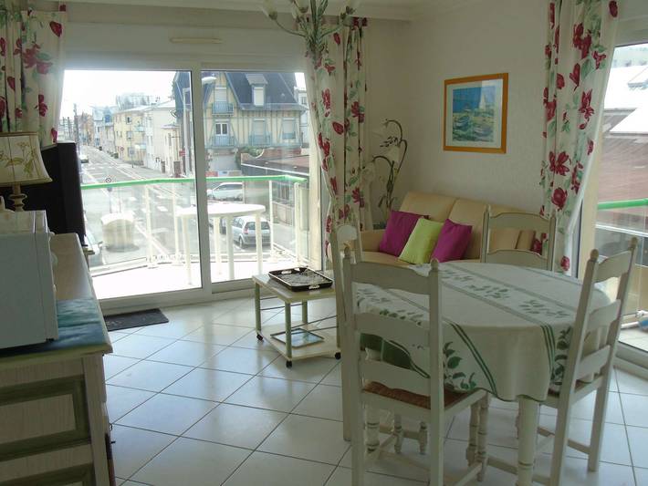 Appartement de vacances pour 3 personnes, avec Balcon et Terrasse à Berck