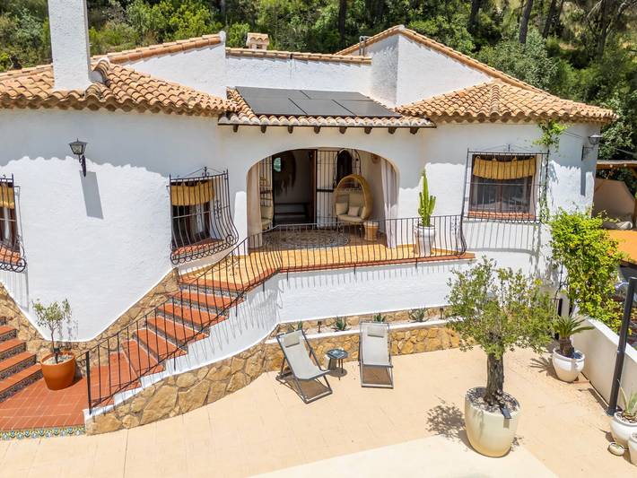 Casa rural para 8 personas, con Jardín y Piscina en Marina Alta - 4