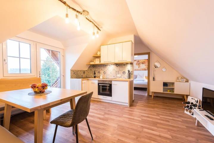 Ferienhaus für 4 Personen, mit Terrasse und Garten sowie Ausblick in Riegersburg