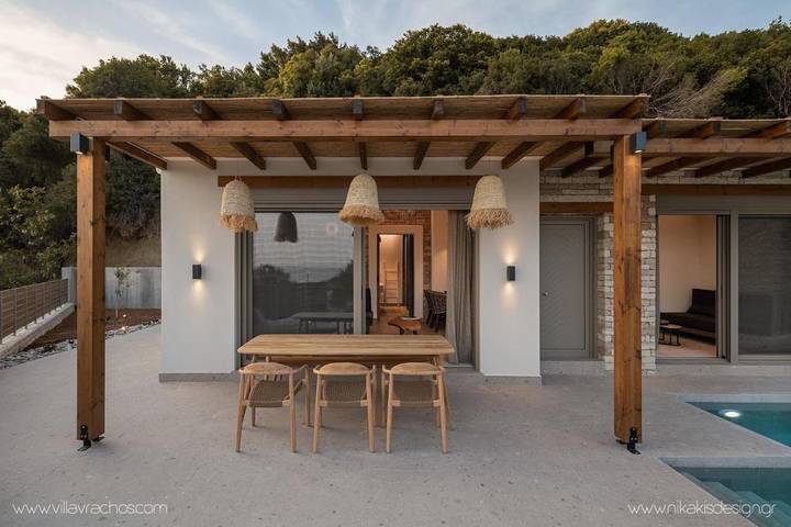 Villa voor 4 personen, with Balkon and Terras as well as Tuin and Zwembad in Parga