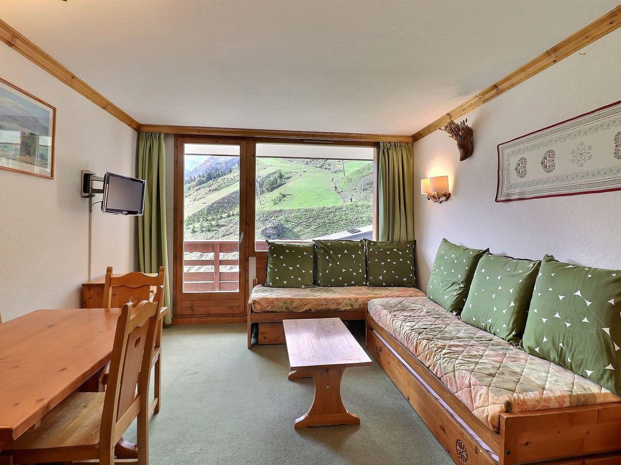 Apartamento entero, Encantador Apartamento 2 Habitaciones Méribel - 5 Pers, Balcón Sur, Wi-Fi in Méribel-Mottaret, Les Allues