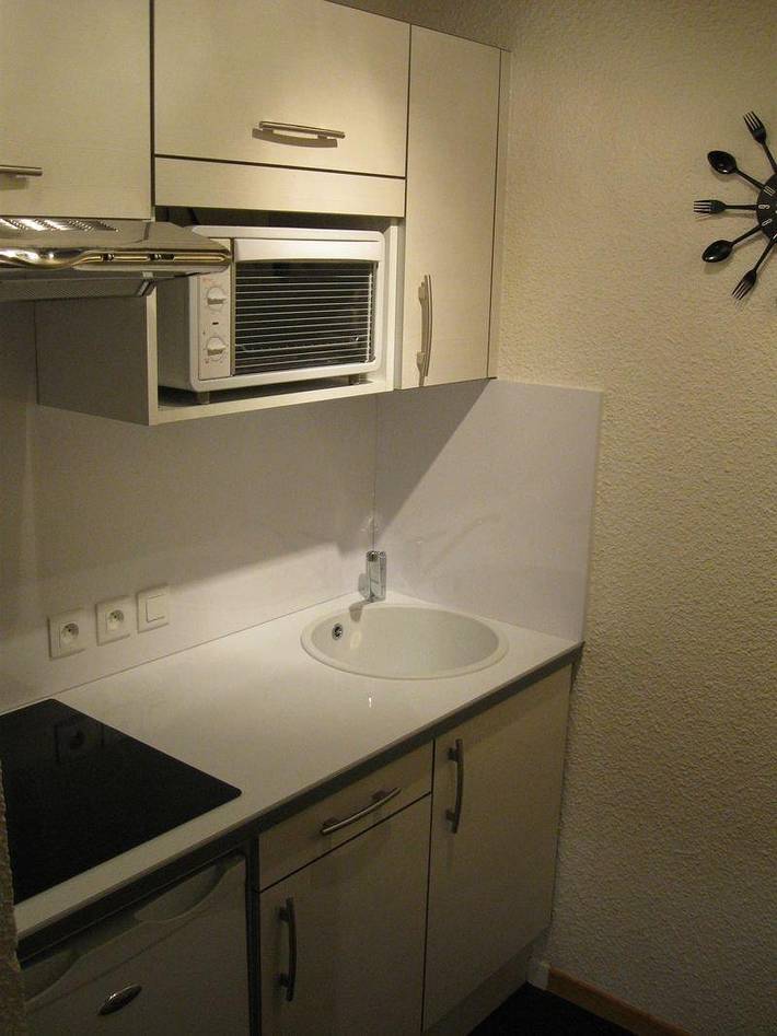 Studio pour 4 personnes, avec balcon à Vars