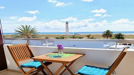 Cottage pour 2 personnes, avec vue sur l’océan et balcon/terrasse dans Morro del Jable
