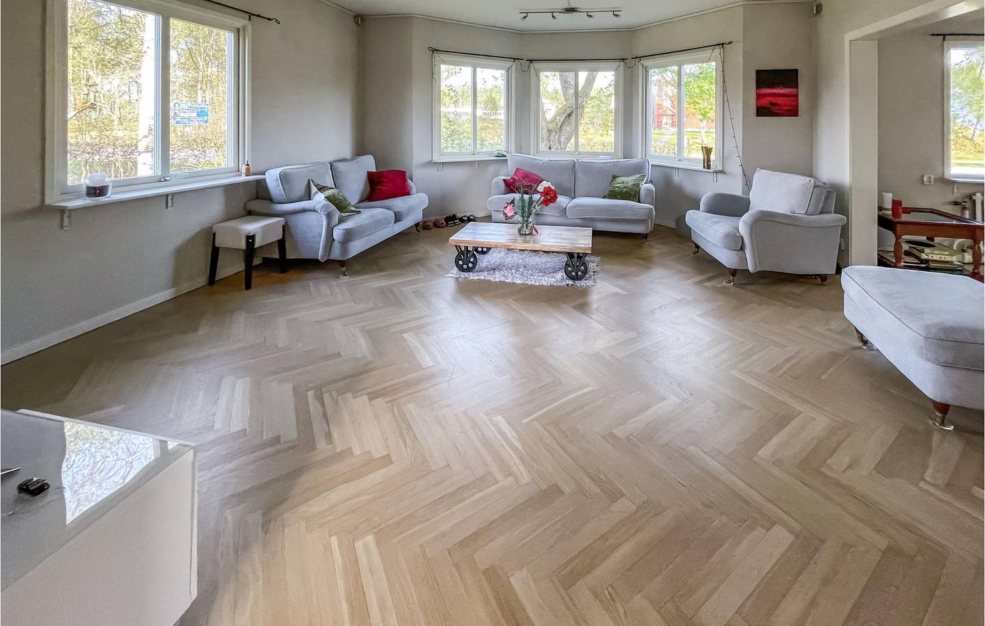 Ferienhaus für 7 Personen mit Ausblick in Kronoberg