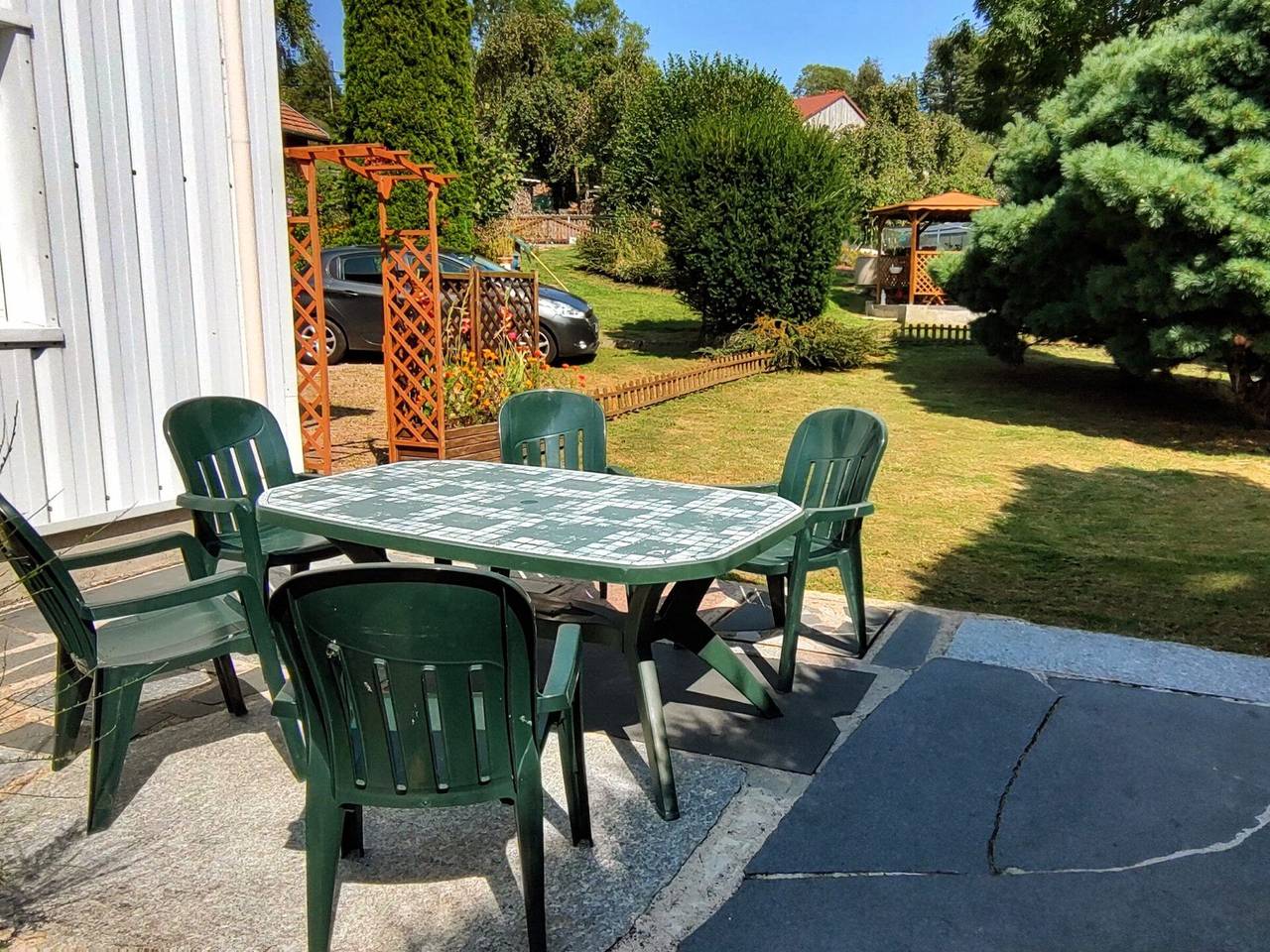 Gîte voor 3 personen met terras in Laveline-du-Houx, Épinal en omgeving