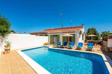 Chalet in Sant Lluís, Costa de Menorca für 5 