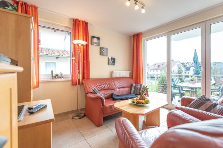Appartement de vacances pour 4 personnes, avec balcon et jardin - 1