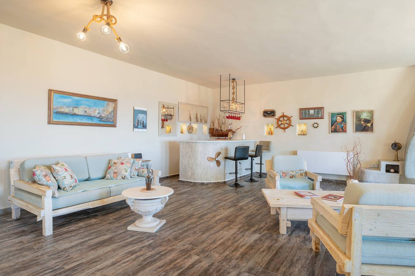 Villa Fotis Country House with Sea View, Wi-Fi, and Air Conditioning in Vari (Syros), Syros