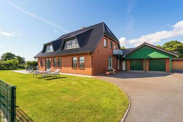 Ferienhaus für 14 Personen, mit Balkon und Garten, mit Haustier auf Eiderstedt