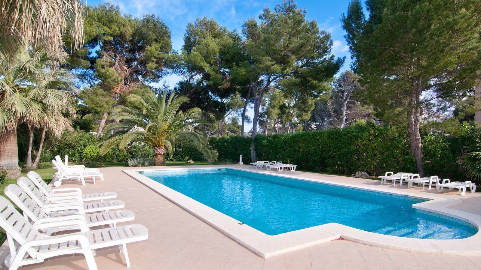 Ganze Wohnung, Ferienwohnung "Drac Blanc 1-3" mit Meerblick, Balkon, Garten und Klimaanlage in Cala Ratjada, Capdepera