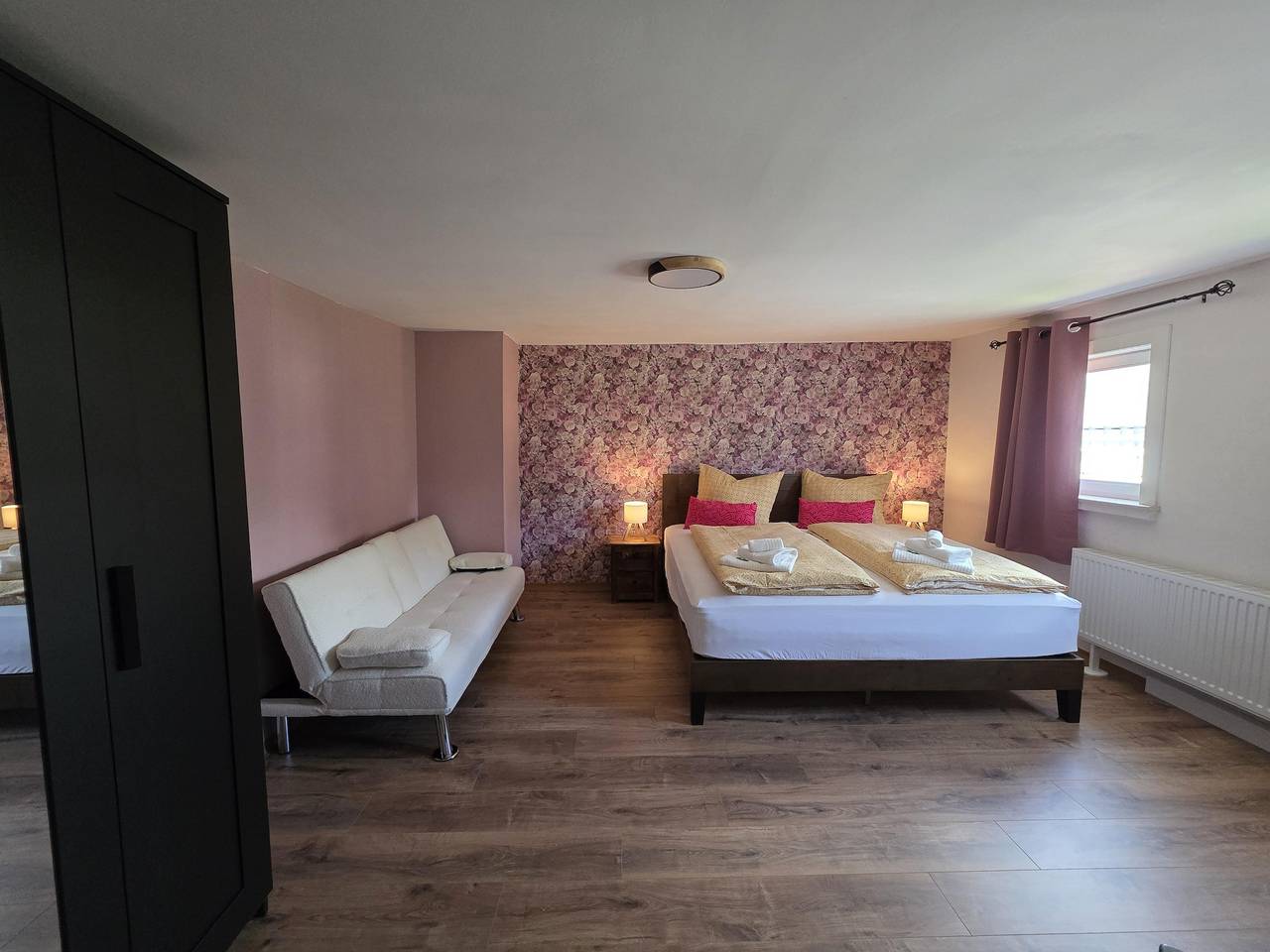 Kleine Doppelzimmer in Königswalde, Erzgebirge