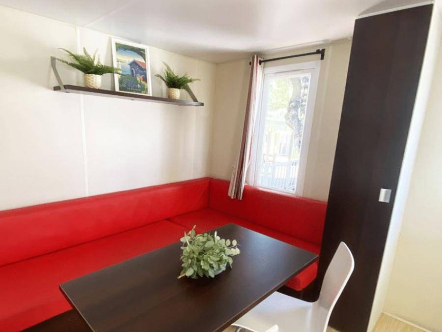 Camping Ostrea - Mobilhome 2 personas - Le Vivier, Mobil Home 1 Dormitorio in Dolus-d'Oléron, Côte de Beauté
