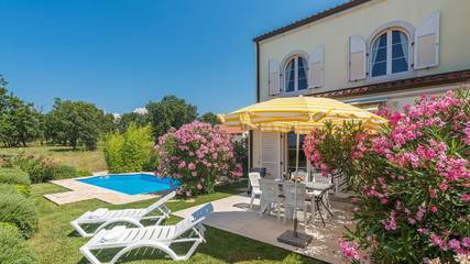 Ferienhaus für 5 Personen, mit Pool und Terrasse sowie Garten in Poreč