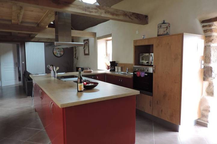 Gîte pour 4 personnes, avec jardin