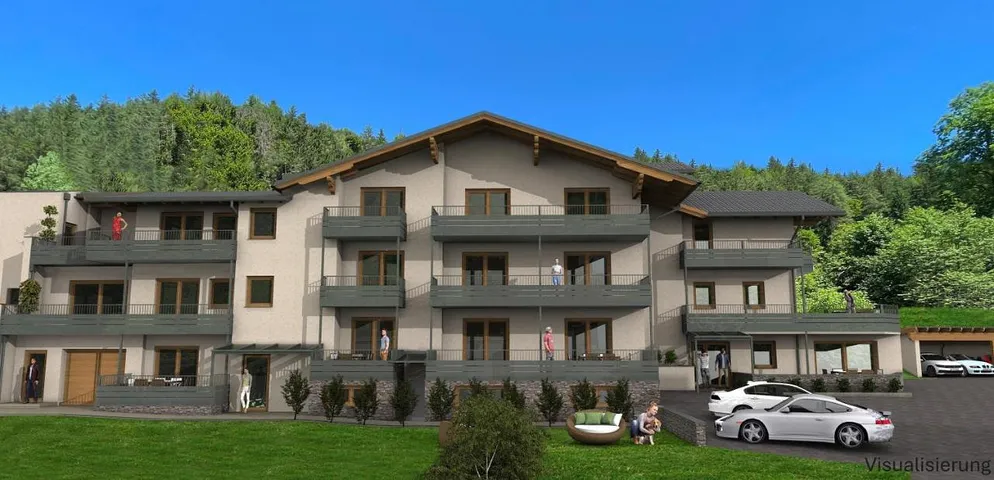 Ferienwohnung für 4 Personen, mit Terrasse und Ausblick, mit Haustier - 1