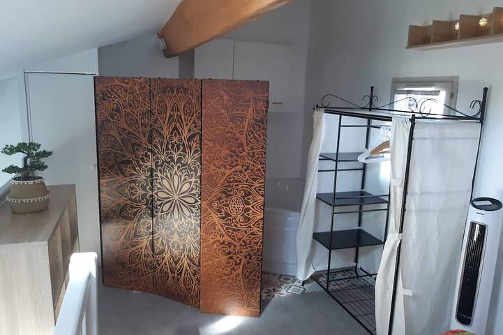 Gîte pour 4 personnes, avec piscine dans Plage Mateille - 3