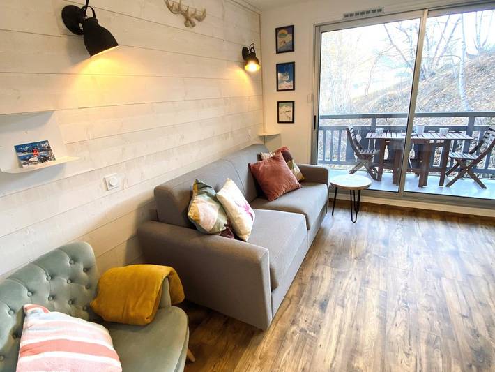 Vakantiewoning voor 4 personen, met balkon in Les Deux Alpes