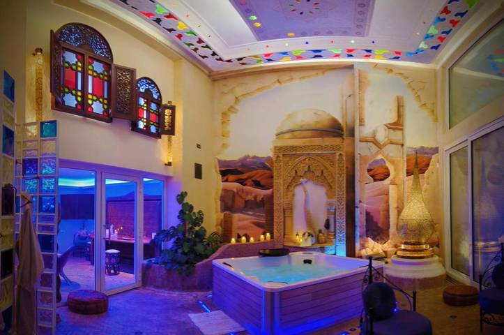 Location de vacances pour 5 personnes, avec vue et jardin, animaux acceptés dans Centre Thermal Saint Eloy - 4