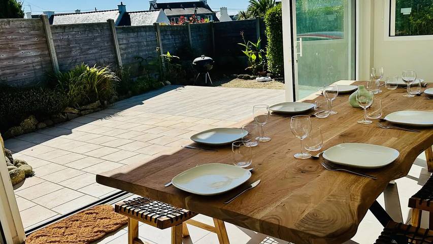 Location de vacances pour 7 personnes, avec Terrasse et Jardin à Ploudalmézeau - 2