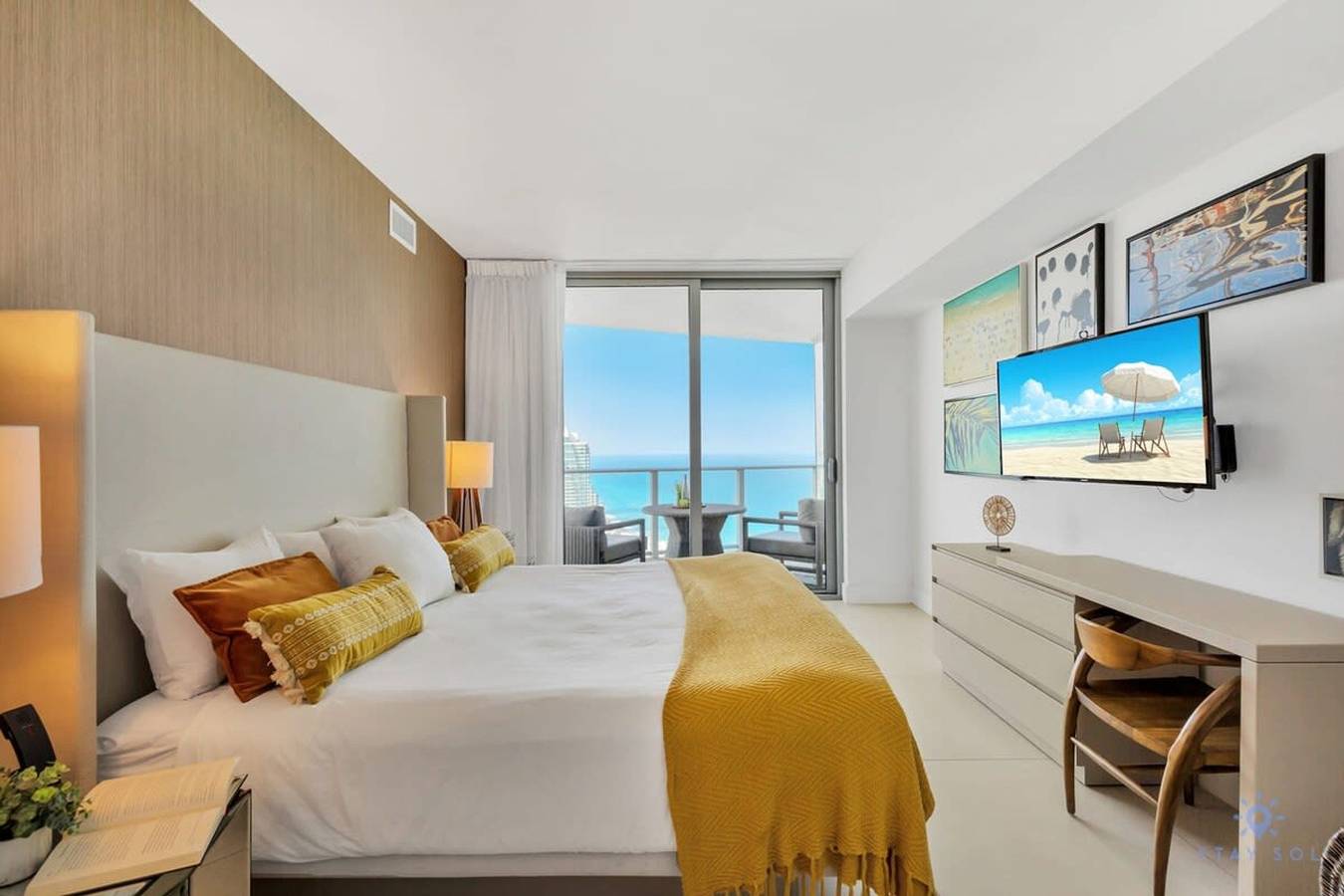 Apartamento entero, Stunning 1Br Apt With Ocean View Balcony in Hollywood Beach (FL), Hallandale Beach