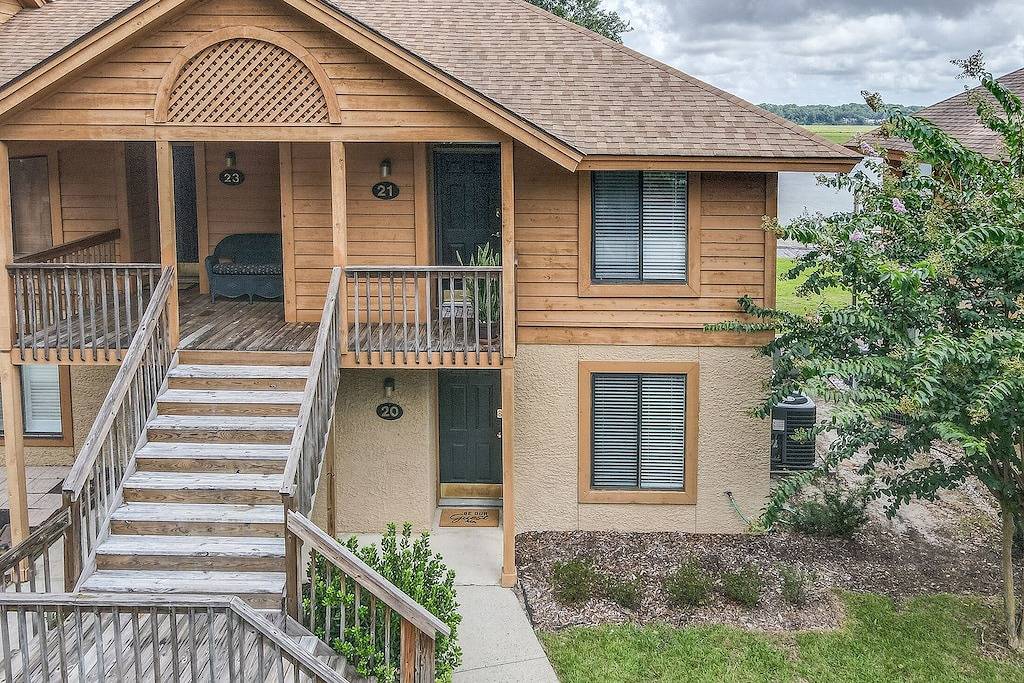 Ganze Wohnung, Beaufort's Blue Heron Hideaway on Battery Creek in Shell Point park, Shell Point