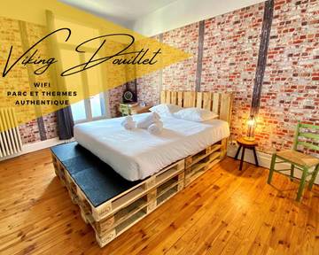 Gîte pour 4 personnes, avec balcon, animaux acceptés dans Thermes Callou