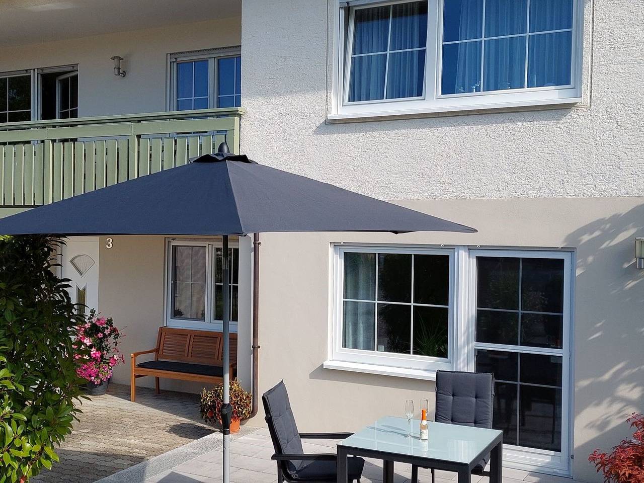 Entire holiday apartment, Ferienwohnung Haisterkirch - Ferienwohnung mit Terrasse, 56qm, 1 Schlafzimmer, max. 2 Personen in Bad Waldsee, Upper Swabia