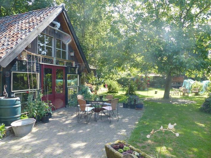 Ferienhaus für 4 Personen, mit Terrasse und Garten sowie Ausblick